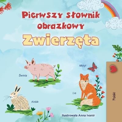 First Picture Dictionary - Animals (Polish Children's Book) - Kidkiddos Books - cover