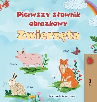 First Picture Dictionary - Animals (Polish Children's Book) - Kidkiddos Books - cover