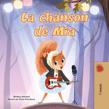 La chanson de Mia - Shelley Admont,KidKiddos Books - ebook