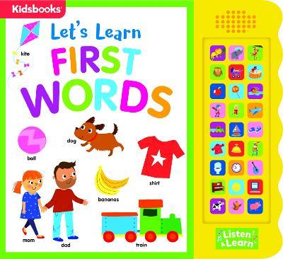 Let's Learn First Words - cover