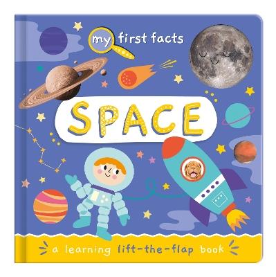 Space: a learning lift-the-flap book - cover