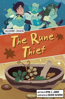 The Rune Thief: Graphic Reluctant Reader - April James - cover