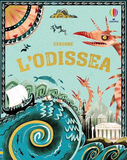 L'Odissea. Ediz. illustrata - Anna Milbourne - copertina