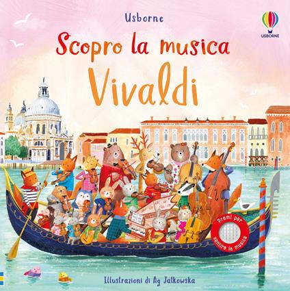 Vivaldi. Ediz. illustrata - Sam Taplin - copertina