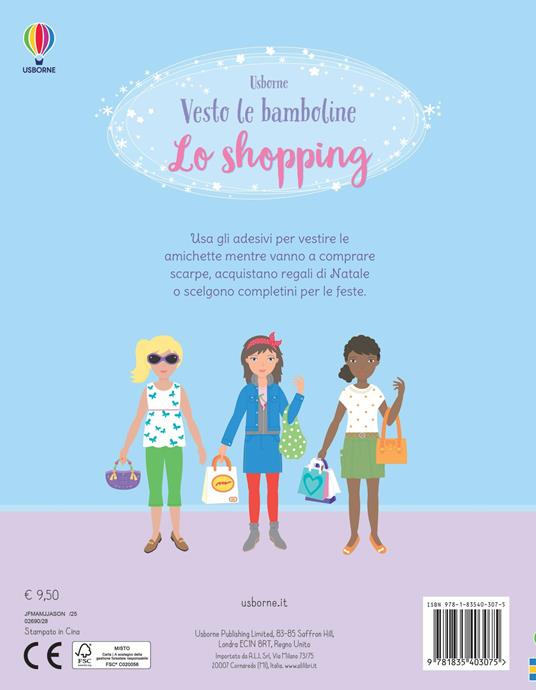 Lo shopping. Con adesivi. Ediz. a colori - Fiona Watt - 6