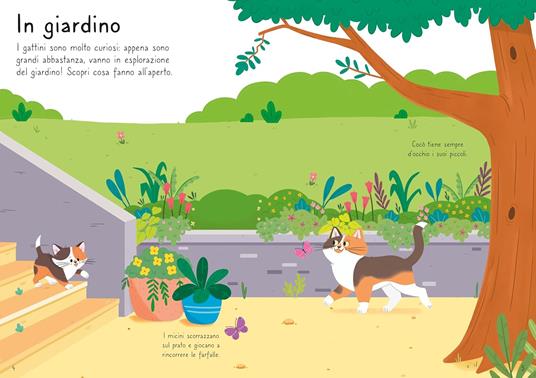 Gatti e micini. Con adesivi. Ediz. a colori - Caroline Young - 3