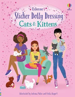Sticker Dolly Dressing Cats and Kittens - Lucy Bowman - cover