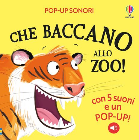 Che baccano allo zoo! Ediz. a colori - Sam Taplin - copertina