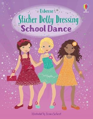 Sticker Dolly Dressing School Dance - Fiona Watt - cover