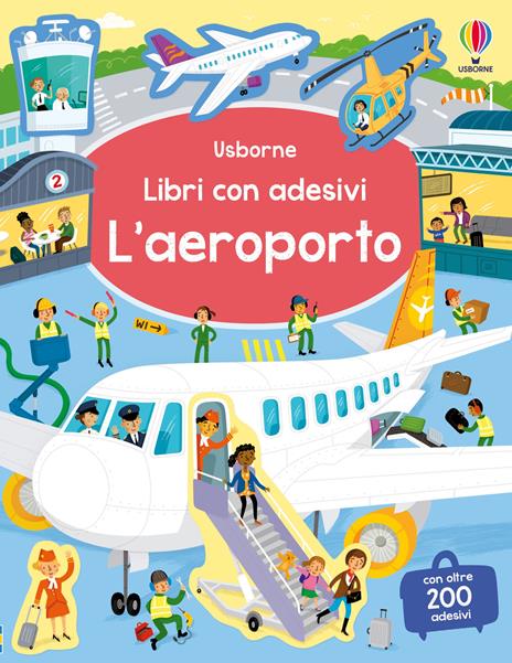 L'aeroporto. Con adesivi. Ediz. a colori - Sam Smith - copertina