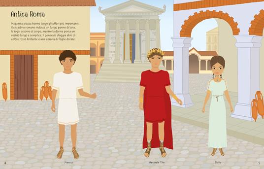 La moda del passato. Con adesivi - Louie Stowell,Lucy Bowman - 5