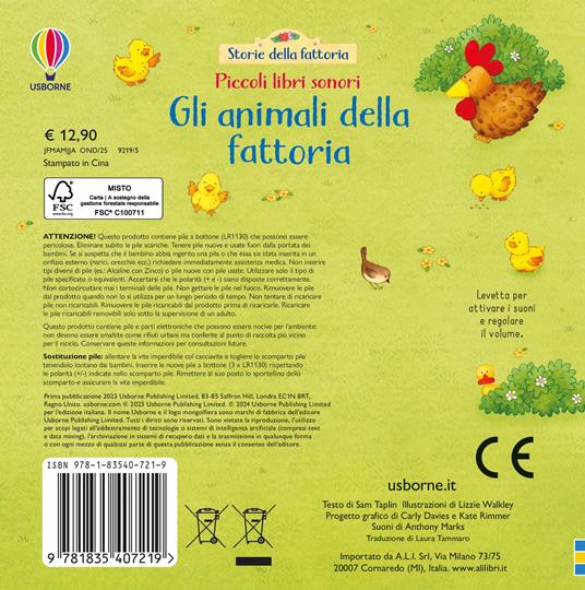 Gli animali della fattoria. Ediz. a colori - Sam Taplin - 3