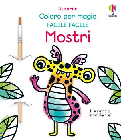 Mostri. Con pennello - Abigail Wheatley - copertina