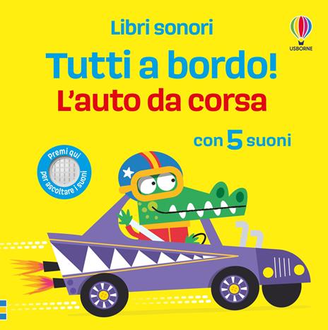 L'auto da corsa. Ediz. a colori - Sam Taplin - copertina