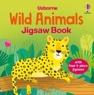 Wild Animals Jigsaw Book - Matthew Oldham - cover