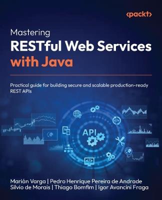 Mastering RESTful Web Services with Java: Practical guide for building secure and scalable production-ready REST APIs - Marián Varga,Pedro Henrique Pereira de Andrade,Silvio de Morais - cover