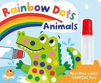 Rainbow Dots Animals - Holly Hall - cover