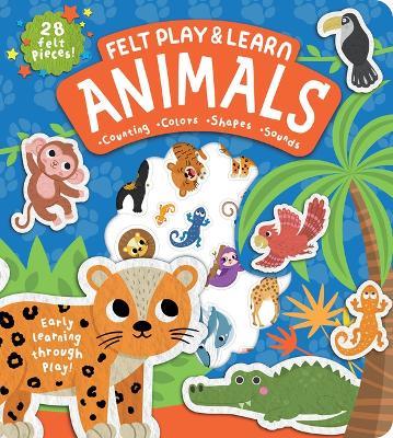 Felt Play & Learn Animals - Alice Barker - cover