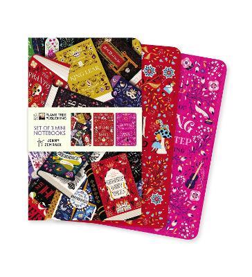 Book Lovers by Jenny Zemanek Set of 3 Mini Notebooks - cover