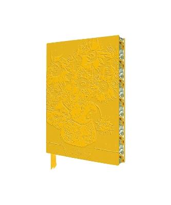Vincent van Gogh: Sunflowers Artisan Art Pocket Notebook (Flame Tree Journals) - cover