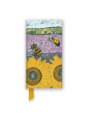 Kate Heiss: Sunflower Fields (Foiled Slimline Journal) - cover