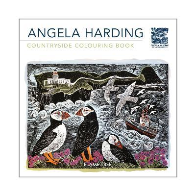 Countryside (Angela Harding) Colouring Book - cover