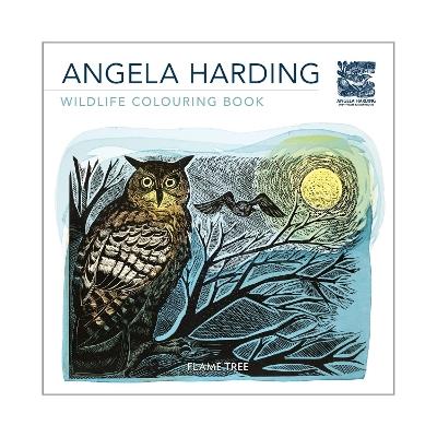 Wildlife (Angela Harding) Colouring Book - cover