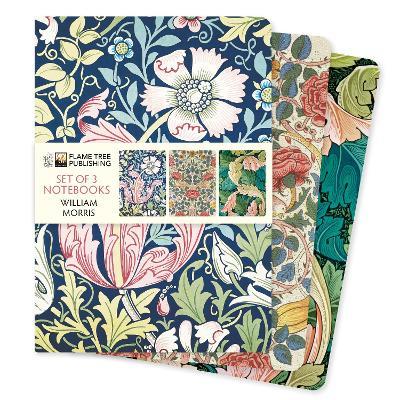William Morris Set of 3 Standard Notebooks - cover