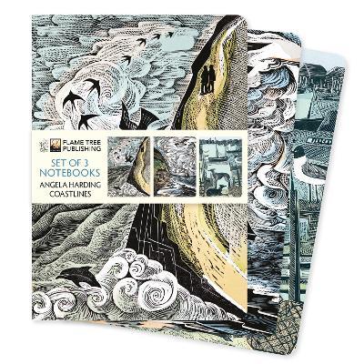 Angela Harding: Coastlines Set of 3 Standard Notebooks - cover