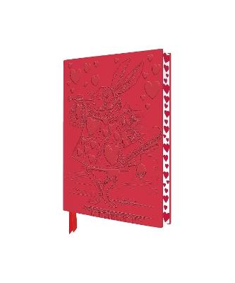 Alice's Adventures in Wonderland: White Rabbit Artisan Art Pocket Notebook (Flame Tree Journals) - cover