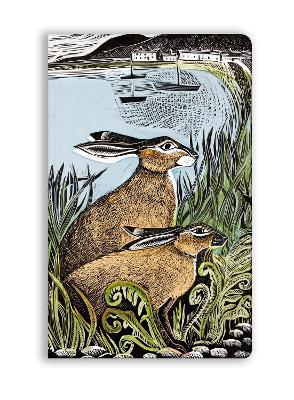 Angela Harding: Rathlin Hares (Soft Touch Journal) - cover