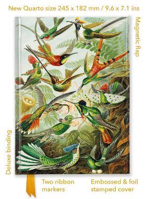 Ernst Haeckel: Hummingbirds (Foiled Quarto Journal) - cover