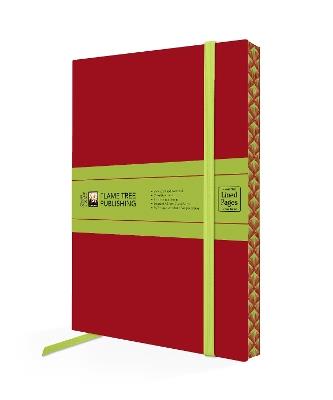 Ruby Red Artisan Paperback Notebook - cover