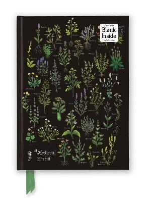 Anna Stead: A Medieval Herbal (Foiled Blank Journal) - cover