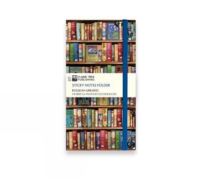 Bodleian Libraries: Hobbies & Pastimes Bookshelves Flame Tree Sticky Notes Folder - cover