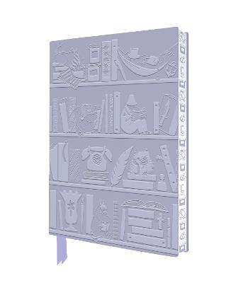 Moomin Bookshelves Artisan Art Notebook (Flame Tree Journals) - cover