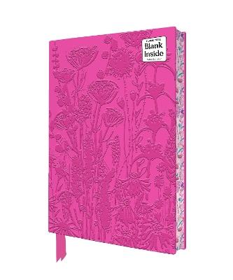 Lucy Innes Williams: Pink Garden House Artisan Art Blank Notebook (Flame Tree Journals) - cover