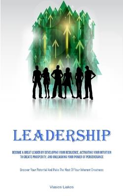 Leadership: Become A Great Leader By Developing Your Resilience, Activating Your Intuition To Create Prosperity, And Unleashing Your Power Of Perseverance (Uncover Your Potential And Make The Most Of Your Inherent Greatness) - Vlasios Liakos - cover
