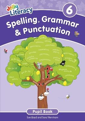 Spelling, Grammar & Punctuation Pupil Book 6: In Precursive Letters (British English edition) - Sue Lloyd,Sara Wernham - cover