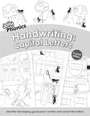 Jolly Phonics Capital Letters Handwriting Books: In Print Letters (American English edition) - Jolly Learning - cover
