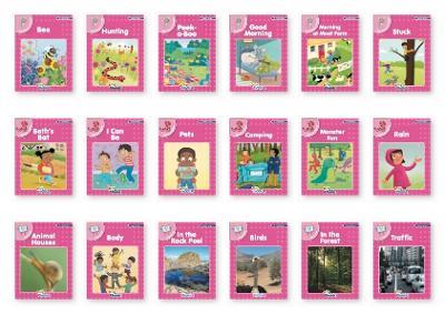 Jolly Phonics Pink Readers Complete Set: in Print Letters (American English Edition) - Sara Wernham - cover