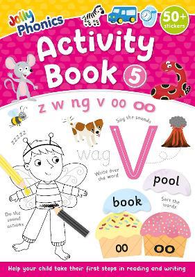 Jolly Phonics Activity Book 5: in Precursive Letters (British English edition) - Sara Wernham,Sue Lloyd - cover