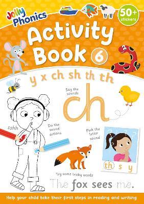Jolly Phonics Activity Book 6: in Precursive Letters (British English edition) - Sara Wernham,Sue Lloyd - cover