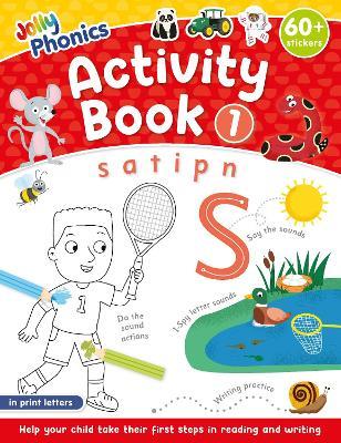 Jolly Phonics Activity Book 1: in Print Letters (American English edition) - Sara Wernham,Sue Lloyd - cover