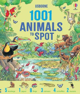 1001 Animals to Spot - Gillian Doherty,Ruth Brocklehurst - cover