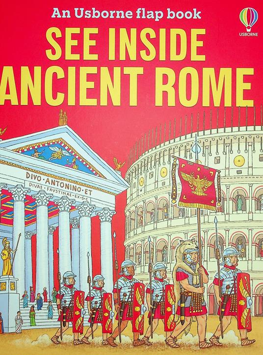 See Inside Ancient Rome - Katie Daynes - cover