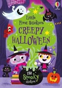 Libro in inglese Little First Stickers Creepy Halloween Kristie Pickersgill