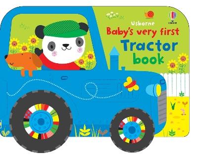 Baby's Very First Tractor book - Fiona Watt - cover