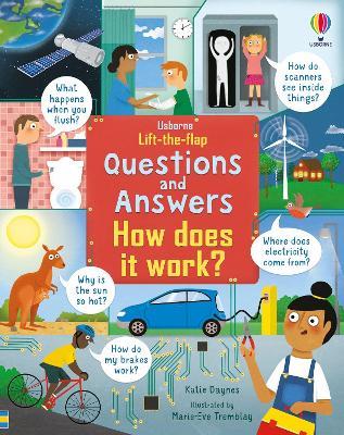 Lift-the-Flap Questions & Answers How Does it Work? - Katie Daynes - cover