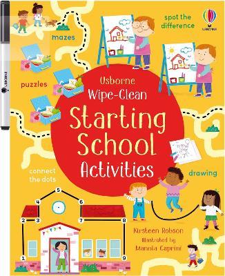 Wipe-Clean Starting School Activities - Kirsteen Robson - cover